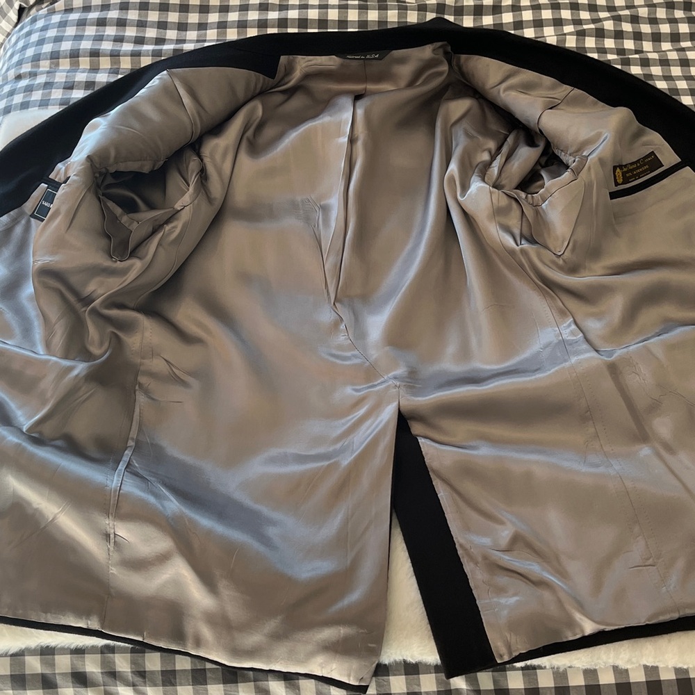 Loro Piana 100% Cashmere Blazer SAKS 5th Ave Black Size 46 **READ description** - Picture 9 of 16